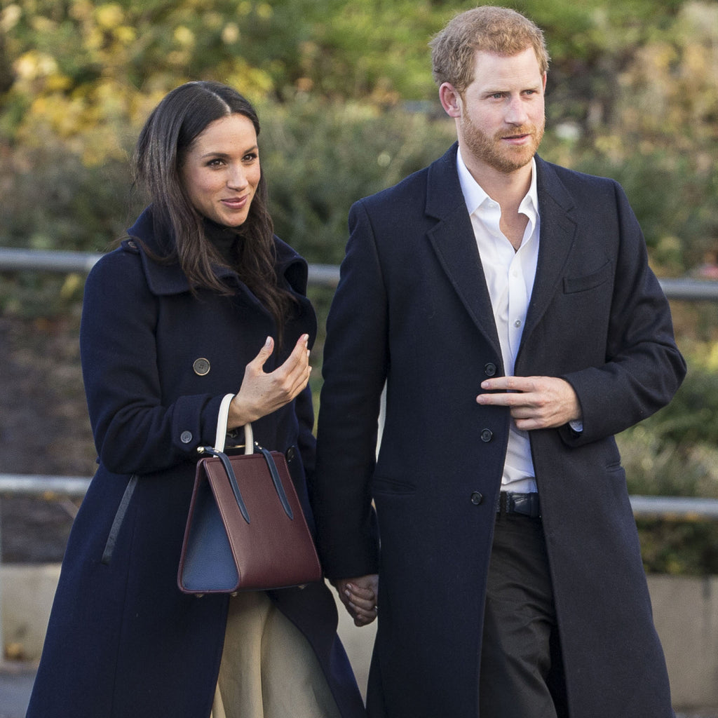 Meghan Markle carries Strathberry