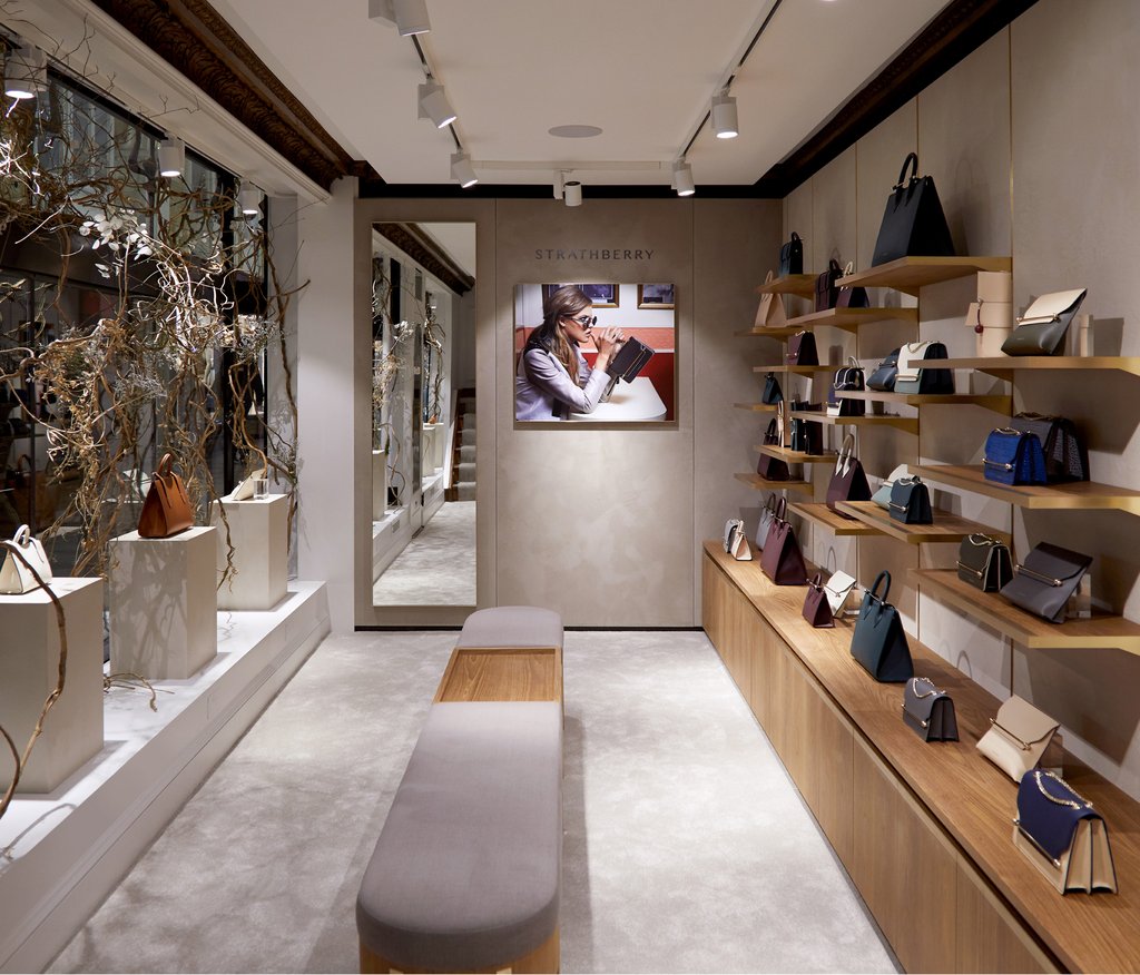 Strathberry Launch Burlington Arcade Store